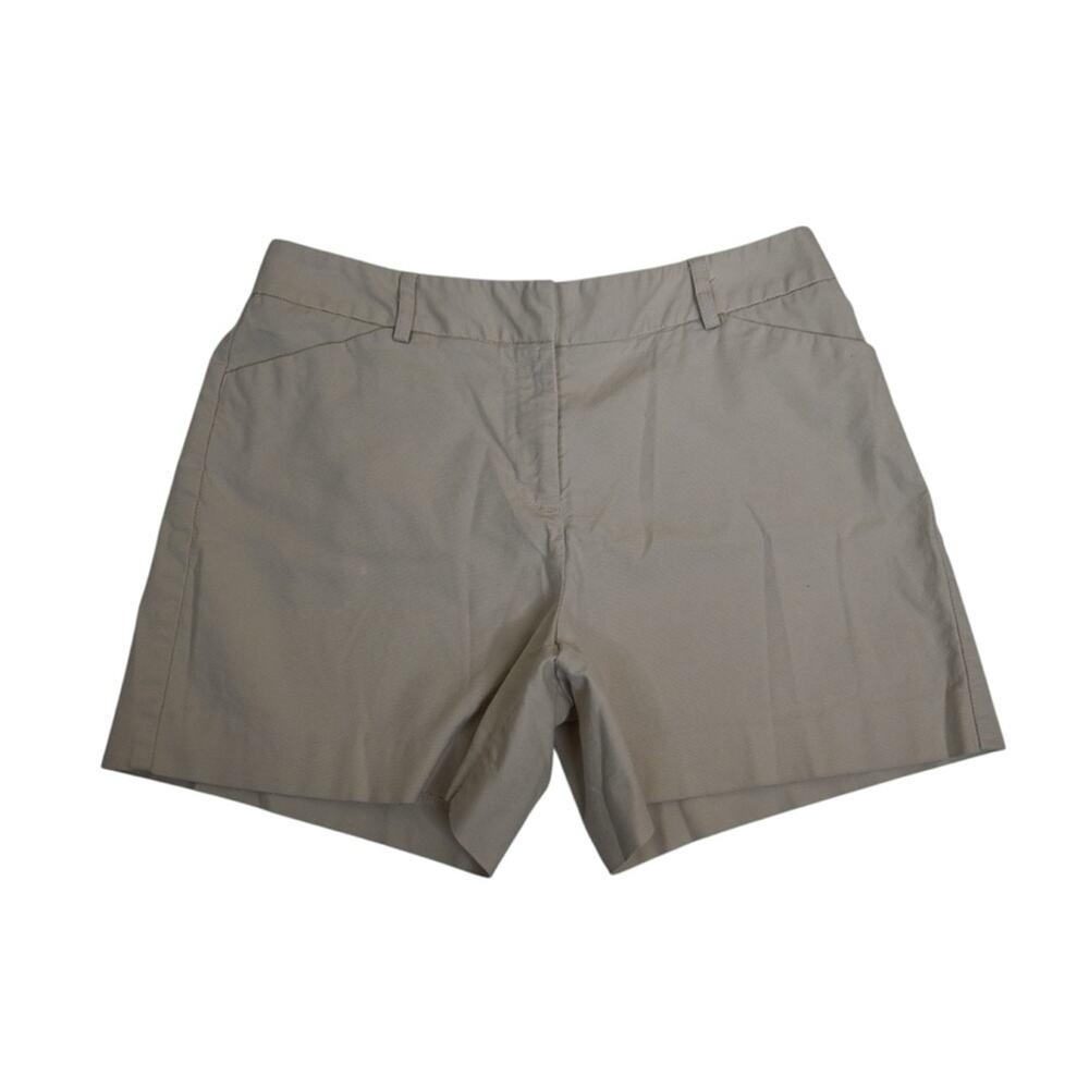 Ann Taylor Women's 6 Light Khaki Chino Shorts